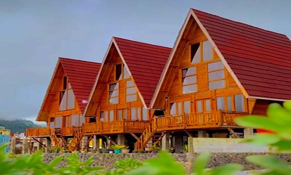 rumah cabin dieng